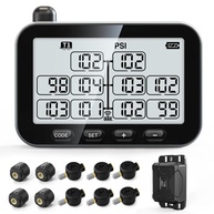 GUTA TPMS para Reboque e RV: Monitore Pneus com 10 Sensores, Alertas Inteligentes e Economia de Combustível - imagem 1