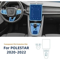 Proteção Premium para Polestar 2 (2021-2024): Película TPU Antiarranhões para Console Central e Multimídia - imagem 3