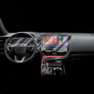 Película Protetora TPU Transparente PACSCI para Painel de Navegação Lexus NX 2022-2025 - imagem 2