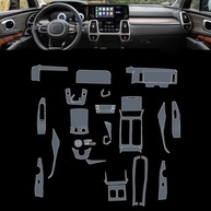 Película Protetora TPU PACSCI para Kia Sorento MQ4 (2021-2023): Proteção Anti-Arranhões para Tela e Painel - imagem 3
