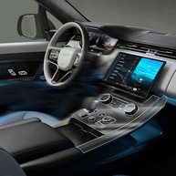 Película Protetora TPU Transparente para Painel de Navegação Range Rover Sport L461 2023-2025 - imagem 1