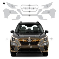 Película Protetora TPU PPF para Subaru Forester 2022-2024 | Proteção Transparente HD com 10 Peças - imagem 3