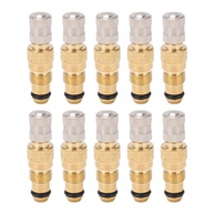 Kit 10 Hastes de Válvula TR218A TR618A para Tratores e Equipamentos Agrícolas - Latão Resistente - imagem 1