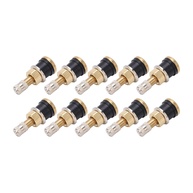 Kit 10 Válvulas de Pneu TR501 para Caminhão - Latão de Alta Resistência e Borracha Durável - imagem 1