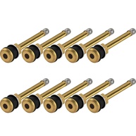 Kit 10 Hastes de Válvula TR572 Latão 3-3/4" para Caminhões - Segurança e Durabilidade - imagem 1