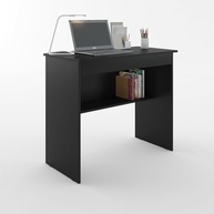 Escrivaninha Moderna com Gaveta e Prateleira - Design Compacto para Estudo e Trabalho - imagem 2