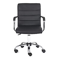 Cadeira Secretária Fitz Preta – Conforto e Estilo no Trabalho - imagem 2