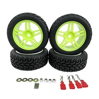 Kit 4 Pneus WLtoys 75mm Verde: Aventura Off-Road com Tração e Estabilidade Máximas! - imagem 3