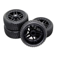 Conjunto 4 Pneus Borracha 17mm para Carros RC 1:7, 1:8, 1:10 - Tração e Durabilidade Superior - imagem 5