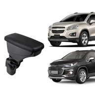 Apoio de Braço Premium Courvin Preto Sem Costura para Chevrolet Tracker (2012 em diante) - imagem 3
