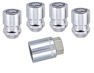 KIT PARAFUSO ANTIFURTO RODA ORIGINAL GM TRACKER CRUZE S10 RANGER - Proteção Premium - imagem 4