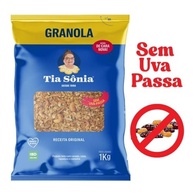 Tia Sônia, Kit 3 Granola Tradicional Sem Uva passa 1Kg cada Tia Sônia - imagem 3