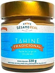 Tahine Tradicional Sésamo Real 220g - imagem 1