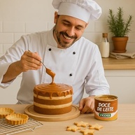 Kit 2 Doce Leite Viçosa Tradicional 800g Minas Gerais Cremoso Premiado O Melhor Do Brasil Artesanal Sobremesa (Kit2LatasGrandes) - imagem 1