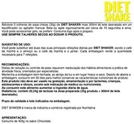 DIET SHAKE TRADICIONAL 400G CHOCOLATE - imagem 2