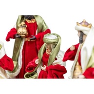 Presépio Natalino 8 Figuras em Resina Premium - Decoração Tradicional com Detalhes Ricos - imagem 3