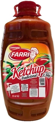 Arrifana Ketchup Tradicional 3 5 Kg - imagem 1