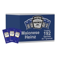 Heinz Kit Sache Maionese Tradicional 7G, 192 unidades – Embalagens práticas, ideal para lanchonetes e restaurantes - imagem 1