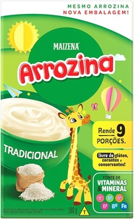 Maizena Arrozina Tradicional 180G - imagem 1