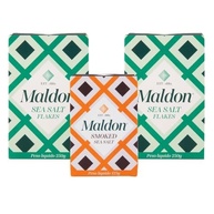 Sal Integral Marinho Kit 2 Tradicional e 1 Defumado Maldon - imagem 1