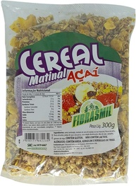 Granola Cereal Matinal Tradicional Açaí Fibrasmil 300g - imagem 1