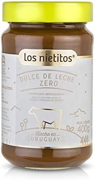 Doce de Leite Receita Tradicional Zero Açúcar - los Nietitos - 400G - imagem 3