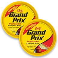 Grand Prix Cera em Pasta Tradicional 200g (2 Unidades): Brilho Intenso e Proteção UV para seu Carro - imagem 2