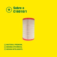 Filtro de Ar MANN-FILTER C 16 010/1 Original: Proteção Superior para S10 e Trailblazer - imagem 4
