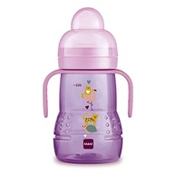 Copo MAM Trainer Rosa 220ml - Transição Suave para Bebês com Design Ergonômico - imagem 2