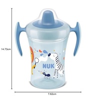 NUK Copo Trainer Evolution com Bico TPE 230 ml - Azul | Transição Suave da Mamadeira ao Copo - imagem 3