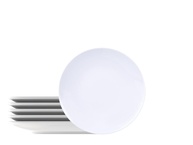 Kit Prato Sobremesa Tramontina Leonora 19cm - 6 Peças em Porcelana Premium - imagem 1