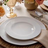 Kit Prato Fundo Tramontina Mesh 23 cm em Porcelana Decorada - 6 Peças - imagem 2