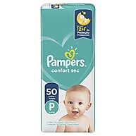 Pampers Confort Sec P: 200 Fraldas para Noites Tranquilas! - imagem 2