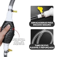 Bomba Manual de Transferência de Combustível e Líquidos - Essencial para Veículos - imagem 5