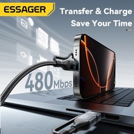 Cabo 4 em 1 Essager: Carregue Rápido e Transfira Dados! - imagem 3