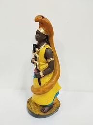 Imagem em Gesso Oxumarê - Orixá da Transformação e Sabedoria | 24 cm - imagem 3