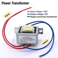 weideer Entrada AC 110V 50/60HZ Saída AC 12V 10VA Transformador de energia AC/AC Transformador monofásico para fontes de alimentação de iluminação, equipamentos de áudio pequenas K-001 - imagem 5