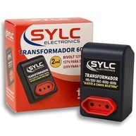 Kit 2 Conversores de Voltagem Bivolt Sylc 45W – Transformador 127V/220V com Seletor Manual - imagem 3