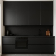 Adesivo Vinil Preto Fosco 50cm x 1m - Transforme Móveis, Geladeira e Paredes com Estilo - imagem 2