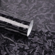 Envelopamento Vinil Fibra de Carbono Forjado Lypumso Alto Brilho - Transforme Seu Carro! - imagem 1