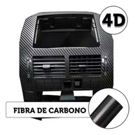Envelopamento Fibra de Carbono Preto 3D: Transforme Seu Veículo com Estilo e Proteção - imagem 3