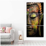 Quadros Decorativos Buddha 120x60cm - Transforme seu Espaço com Estilo e Serenidade - imagem 3