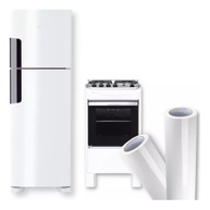 Adesivo Vinil Branco Brilho 10m x 50cm - Transforme sua Casa com Facilidade - imagem 1
