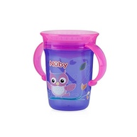 Nuby Copo 360 Graus com Alça Lilás - 240ml | Transição Perfeita da Mamadeira - imagem 2