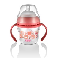 Copo de Transição First Moments Fisher Price Rosa - Bico Extra e Alça Removível 150ml - imagem 2