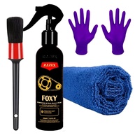 Kit Limpeza e Manutenção de Transmissão de Moto Foxy Razux: Limpador, Pincel, Toalha e Luva - imagem 1