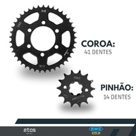 Kit Relação Transmissão KMC Gold XTZ Crosser 150 (2015-2025) - Durabilidade e Performance - imagem 5