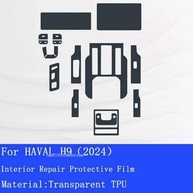 Película Protetora TPU Transparente para Console Central HAVAL H9 2024-2025 - Antirrisco e Anticolisão - imagem 5