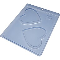 Forma de Chocolate Coração em Placa 9941 - Acetato Transparente - imagem 2