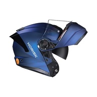 Capacete Norisk Force 2 Azul Fosco Robocop: Segurança e Estilo com Viseira Transparente - imagem 4